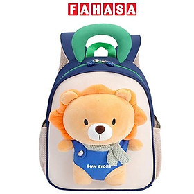 Ba Lô Mầm Non Sư Tử - Sun Eight 22316 - Màu Xanh Navy