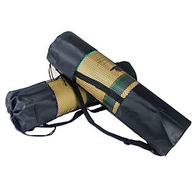 Túi đựng thảm YOGA các loại, vải dù chống thấm nước, hoa văn, nhiều màu có khóa kéo dụng cụ Yoga