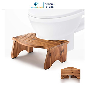 Mua Ghế Kê Chân Toilet Có Thể Gấp Lại BLUEZON  Hỗ Trợ Đi Vệ Sinh  Chống Táo Bón  Ghế Gỗ Kê Chân Chống Trượt