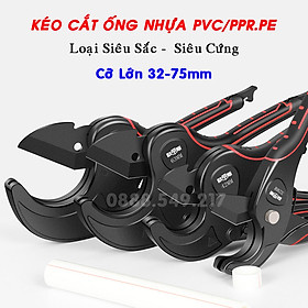 Mua Kéo Cắt Ống Nhựa Lưỡi Thép Hợp Kim siêu bền - Dụng Cụ Cắt Ống Nước Đa Năng Cao Cấp Kiểu Dáng Mới