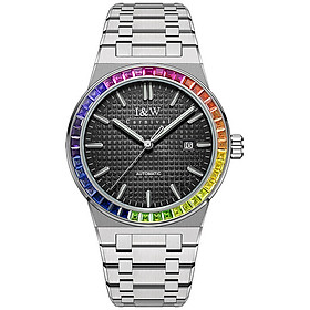 Đồng hồ nam chính hãng IW Carnival IW716G-5 ,Kính sapphire,chống xước,Chống nước30m,BH24 tháng,Máy điện tử(pin),dây da
