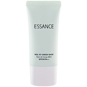 Kem Lót Hiệu Chỉnh Sắc Da Kiểm Soát Dầu Essance Veil Fit Green Base Spf20 Pa++ 30ml