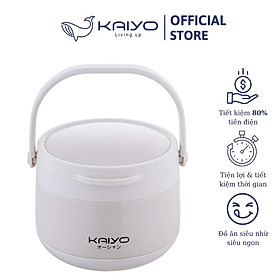 Nồi ủ chân không KAIYO, màu trắng, dung tích 3,0 lít 