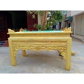 Mua bàn thờ án thờ gỗ mít chân 14cm