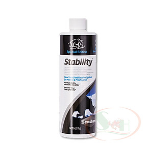 Vi sinh nước Seachem Stability 100ml, 250ml, 500ml, 1L, 2L men xử lý làm trong nước bể cá tép thủy sinh