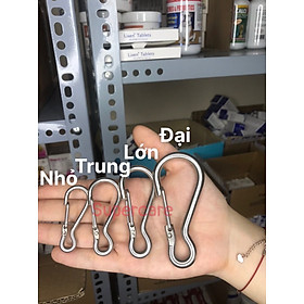 Mua Móc INOX ZIN -Móc Khoá Inox Đa Dụng (Không Chốt Xoắn)