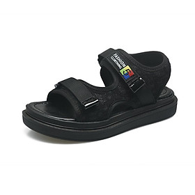Women's platform sandals with velcro soft sole and open toe non-slip