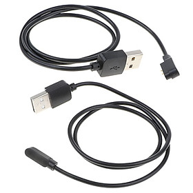 2 Packs 2 Pins USB  Charging Adapter Charger Cable for Smart Watch