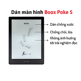 Dán Màn Hình Máy Đọc Sách Boox Poke 5