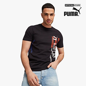 PUMA - Áo thun nam cổ tròn tay ngắn Classics Gen 538187-0