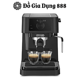 Máy Pha Cà Phê Delonghi EC230, Máy Pha Cafe, 1.1L, 3 Phin Lọc, Áp Suất 15 Bar, Nhập Đức, BH 12 Tháng, Hàng Chính Hãng