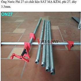 Mua Cảo Ống Có Chân Phi 27 - Cảo Ống Kẹp Ván Gỗ Cảo Ống Nước Bằng Thép Siêu Bền (Chưa bao gồm ống nước) cuong fuwa shop