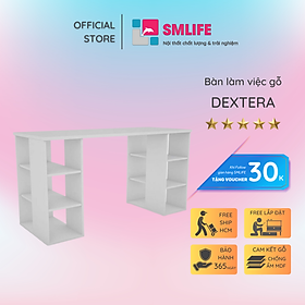 Mua Bàn làm việc nhỏ gọn tiện dụng gỗ MDF SMLIFE Dextera