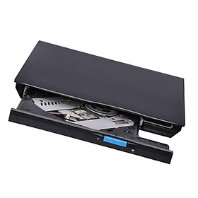 External USB 2.0 DVD-RW Burner Writer CD Player for Laptop Desktop PC Black