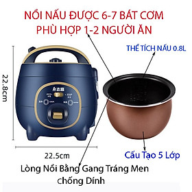 Mua Nồi cơm điện đa năng Chigo công suất 350W nấu siêu nhanh  nồi chống dính 5 lớp siêu bền - CFXP15E