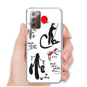 Ốp lưng điện thoại SAMSUNG GALAXY NOTE 20 - Silicone dẻo - 0391 CHAME02 - Hàng Chính Hãng