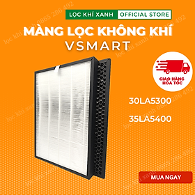 Màng lọc không khí cho Vsmart 30LA5300, cho Vsmart 35LA5400  Màng Hepa và màng Carbon giá rẻ - Chất lượng cao. Hàng nhập khẩu - Màng hepa 5300