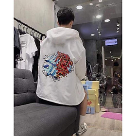 Áo khoác dù unisex form rộng DEGREY nam nữ ulzzang WIND