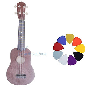  Đàn Ukulele Soprano Gỗ (CẦN NHỰA) Tặng kèm phím gảy - [Việt Hoàng Phong