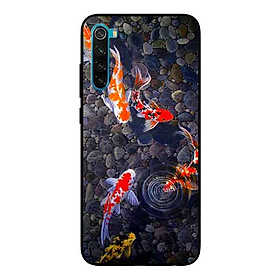Ốp Lưng in cho Xiaomi Redmi Note 8 Mẫu Cá Chép Sống Động - Hàng Chính Hãng