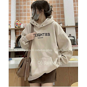 Áo hoodie phối khuy đỏ thêu Delighties Unisex [FREESHIP] Nỉ ngoại form rộng tay phồng kiểu dáng vintage đường phố peonyb, Áo khoác hoodie form rộng nam nữ [CÓ ẢNH THẬT] DELIGHTIES áo khoác hoodie phong cách hàn quốc