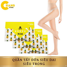 Quần Tất Dứa Siêu Dai, Siêu Trong, Siêu Mỏng, Thật Chân, Không Rách Dọc