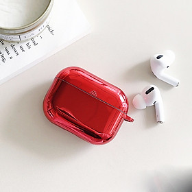 Bao Case Ốp Bảo Vệ Cho Airpods Pro Màu Ánh Kim Loại