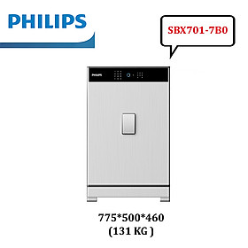 Mua Két sắt điện tử thông minh vân tay  mã số ảo. Thương hiệu Hà Lan cao cấp Philips SBX701-6B0. Hàng nhập khẩu