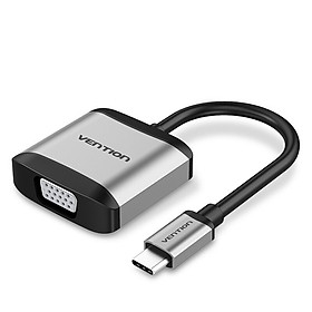 Cáp chuyển USB Type-C to VGA Vention dài 15cm - Hàng chính hãng