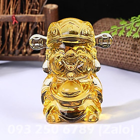 Túi 10 Củ lạc (hạt đậu phộng) dài 4.5cm bằng pha lê, biểu tượng của may mắn & tài lộc như ý