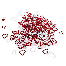 Romantic Heart Style Table Confetti Sprinkles Wedding Party Decorations