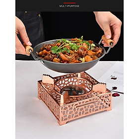 Mua Bếp Cồn Gang Cao Cấp - Màu Đồng