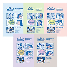 THE FACE SHOP Dr.Belmeur Mild Derma Moisturizing Mask Set (5pcs)