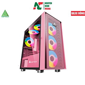 Mua Vỏ Case Gaming VSP KA30 Pink (Màu Hồng) - Hàng Chính Hãng