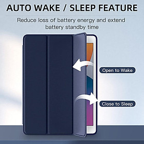 Bao da TPU cho iPad 10.2-inch Gen 7, Gen 8, Gen 9 Smart Case chống sốc chống bụi bẩn - hàng chính hãng