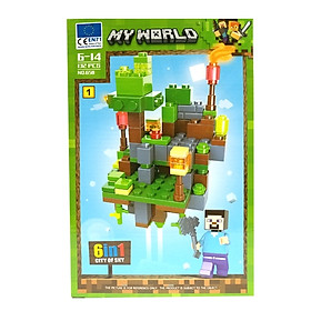 Bộ Xếp Hình - My World - 658 (LI60) - Mẫu 1 (132 Mảnh Ghép)