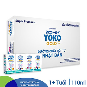 Thùng 48 Hộp Sữa Bột Pha Sẵn Vinamilk Yoko Gold 110ml