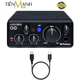 Mua Soundcard PreSonus AudioBox Go 2x2 USB-C Audio Box Interface - Sound Card Bộ Thu Âm Thanh Và Livestream Hàng Chính Hãng
