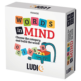 WORDS IN MIND - Bộ thẻ chơi phát triển trí thông minh ngôn ngữ và không gian - thị giác