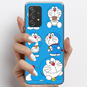 Ốp lưng cho Samsung Galaxy A52 (4G, 5G), Samsung Galaxy A52s 5G nhựa TPU mẫu Doraemon ham ăn