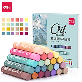 Bút sáp dầu màu Morandi Deli - 72132