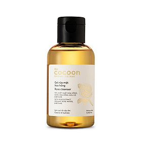Gel rửa mặt hoa hồng cocoon 140ml