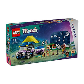 Đồ Chơi Lắp Ráp Xe Cắm Trại Ngắm Trời Sao LEGO FRIENDS 42603 (364 chi tiết)