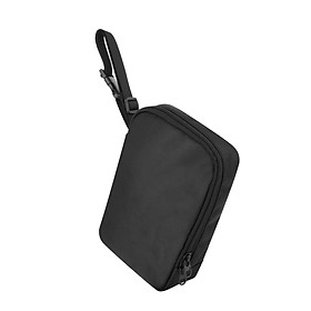 Storage Bag Digital Multimeter Carrying Case Multifunction Nylon Pouch Black