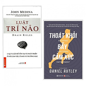 Combo 2 Cuốn Kỹ Năng Sống Đẹp: Luật Trí Não (Tái Bản 2018) + Thoát Khỏi Bẫy Cảm Xúc (Tặng kèm bookmark)