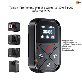 Mua Telesin T10 Remote cho GoPro 11 10 9 8 MAX mẫu mới 2023