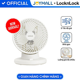 Mua Quạt tuần hoàn không khí LocknLock Bianco ENF156IVY  Hàng chính hãng  mini để bàn  luồng gió đa chiều - JoyMall