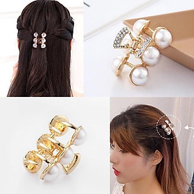 Cặp tóc #hot #hottrend đính hạt ngọc