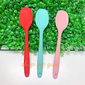 Mua Spatula phới trộn bột  phới dẹt silicon   muôi lật thức ăn  Vét Bột  Đánh Bột  Phết Kem  Phới Làm Bánh Chịu Nhiệt Dụngcu