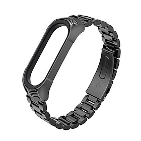 Mua Vòng thay thế cho Xiaomi Miband 3 / 4 Mijobs kim loại bản lớn TF - Hàng nhập khẩu